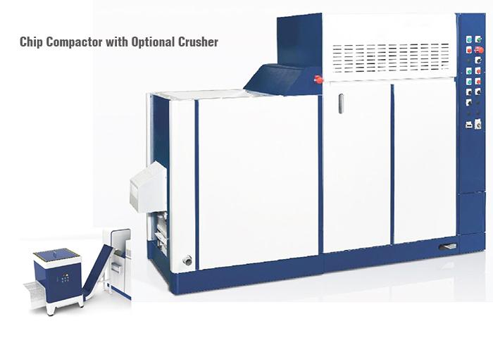 Chip Compactor with optional crusher